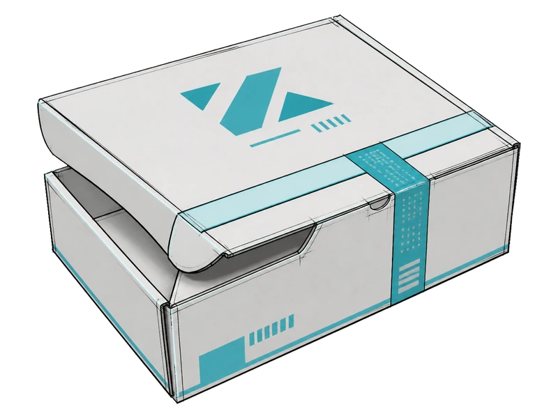 Коробки — изображение услуги Брендирование упаковки с логотипом в PrintSpirit