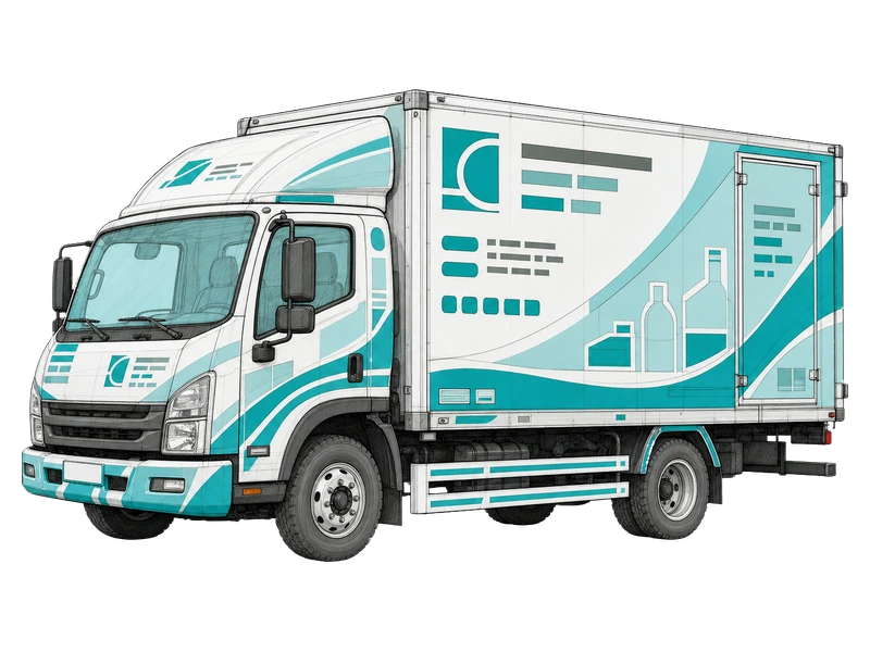 Полная оклейка — изображение услуги Реклама на автомобиль в PrintSpirit