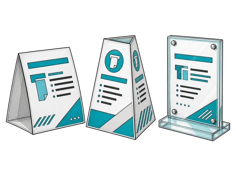 Тейбл-тенты — изображение услуги Выставочные стенды с продукцией в PrintSpirit